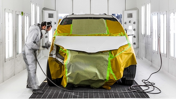 Professional wheel alignment service